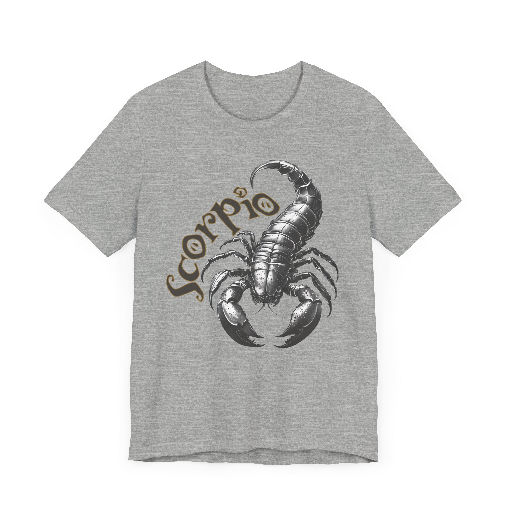 Scorpio Black & white Unisex Jersey Short Sleeve Tee