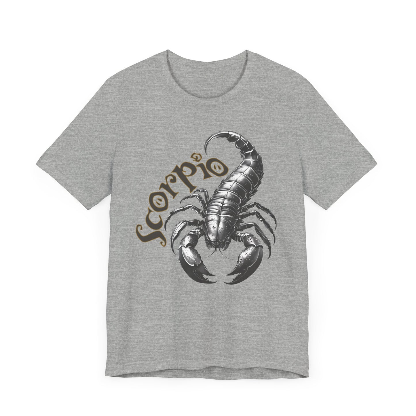 Scorpio Black & white Unisex Jersey Short Sleeve Tee
