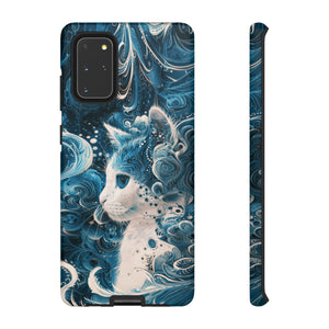 Aqua cat Tough Cases