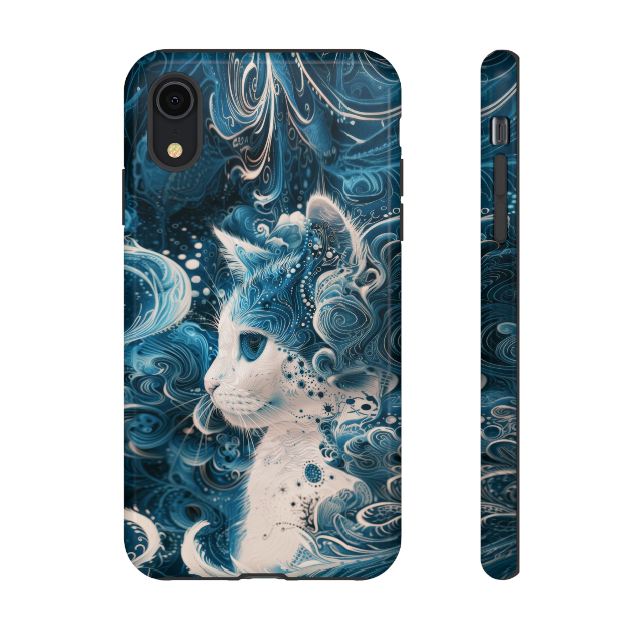 Aqua cat Tough Cases