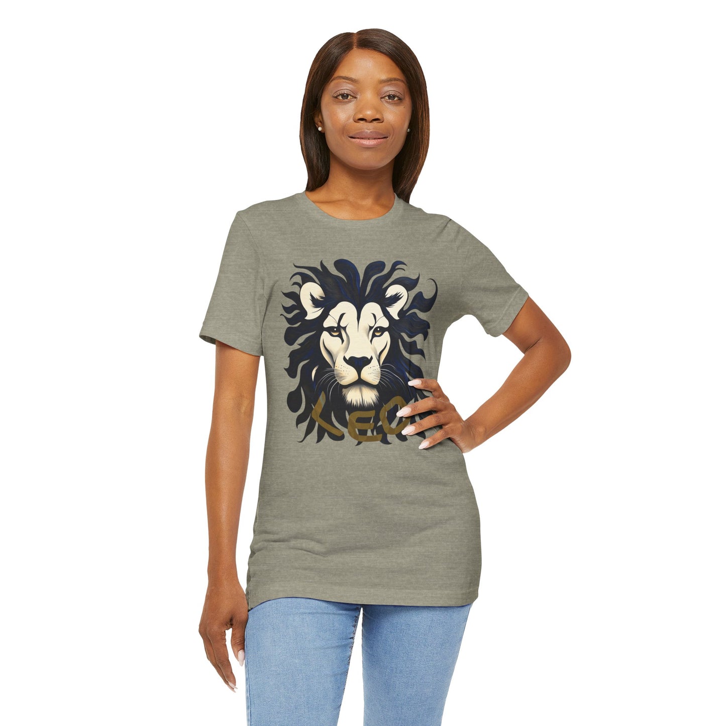 Leo Unisex Jersey Short Sleeve Tee