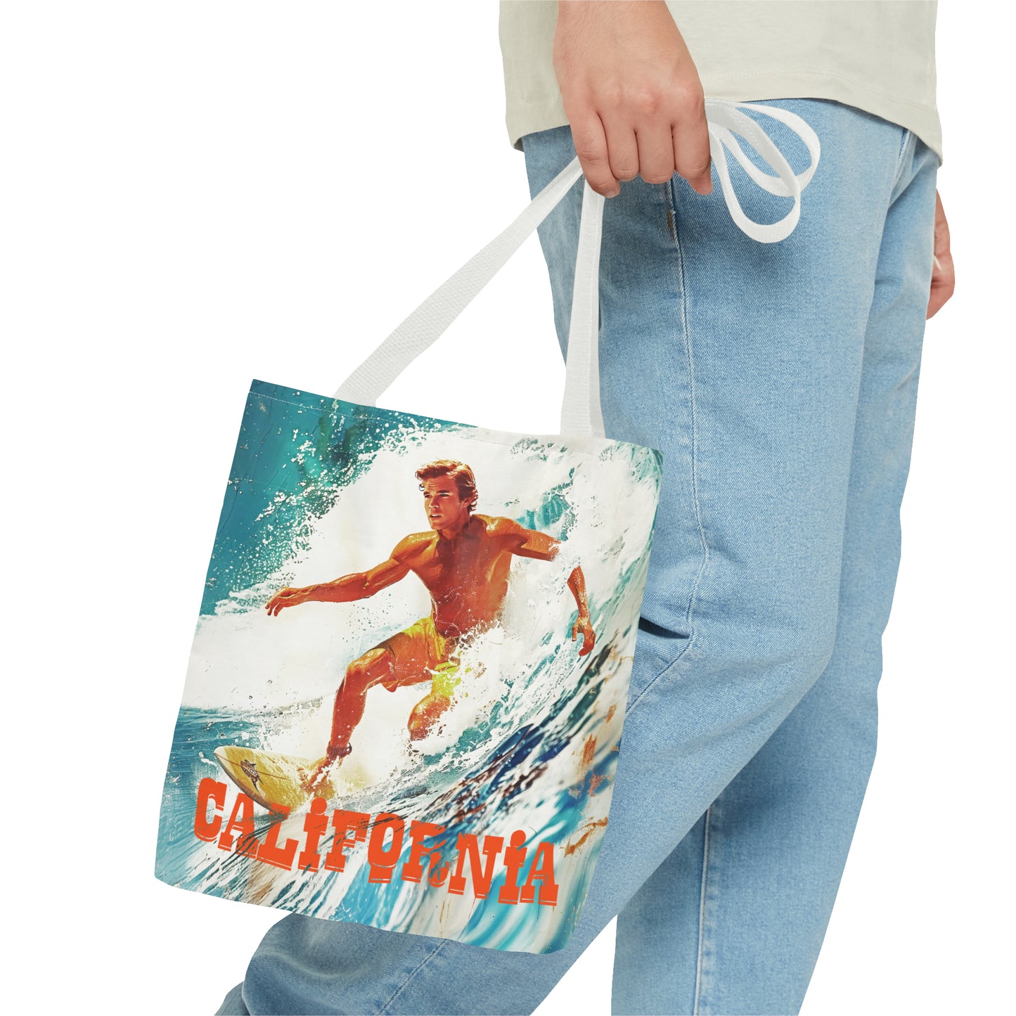 California Surf bag Tote Bag (AOP)