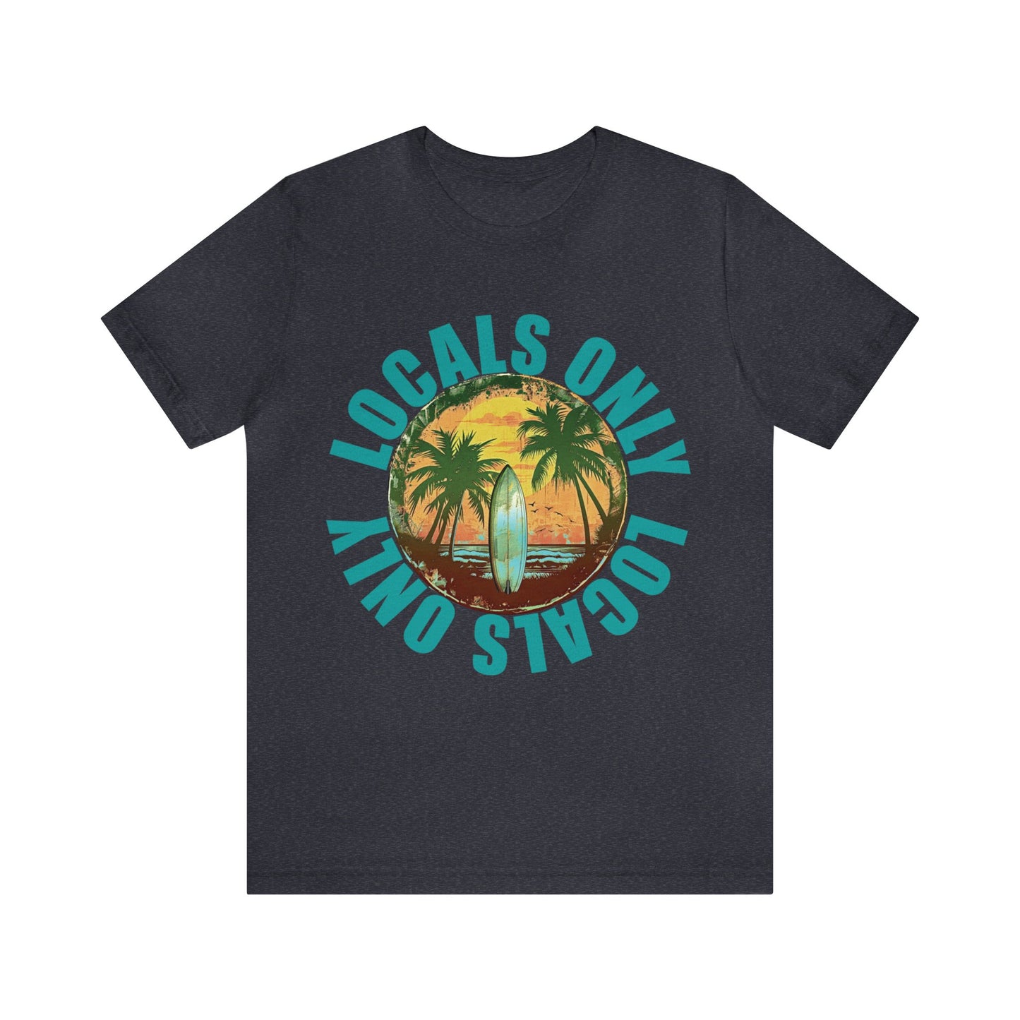 Locals Only stamp Unisex Jersey Short Sleeve Tee