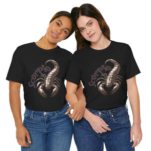 Scorpio Bronze graphic Unisex Jersey Short Sleeve Tee