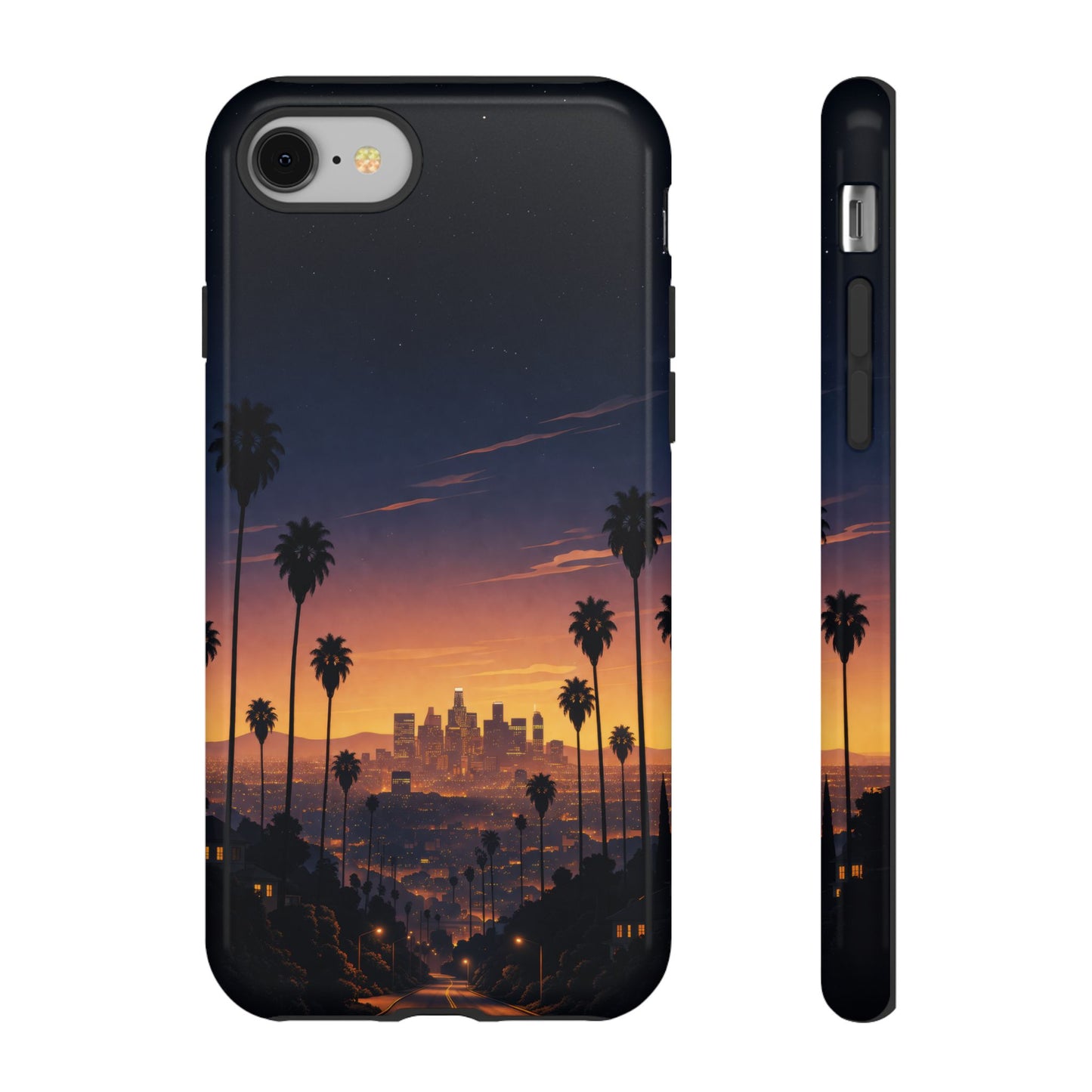 Los Angeles at Sunset Phone Case — Los Angeles Skyline Protective Case