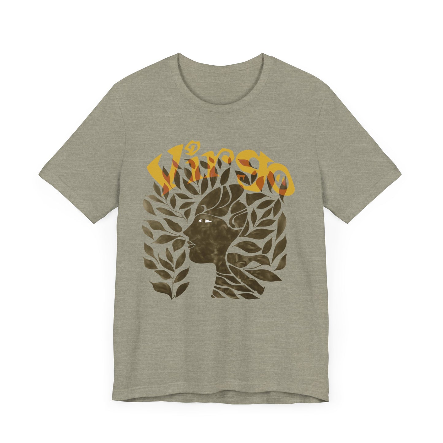 Virgo bronze graphic Unisex Jersey Short Sleeve Tee