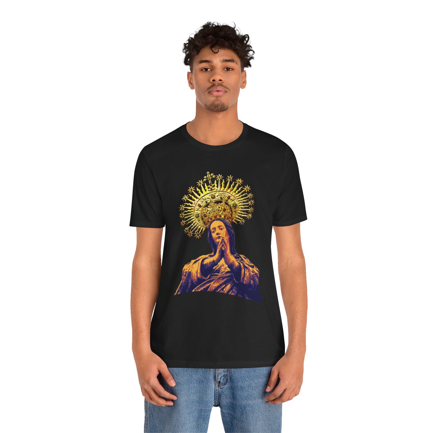Faith-Inspired Unisex Jersey Tee with Holy Design