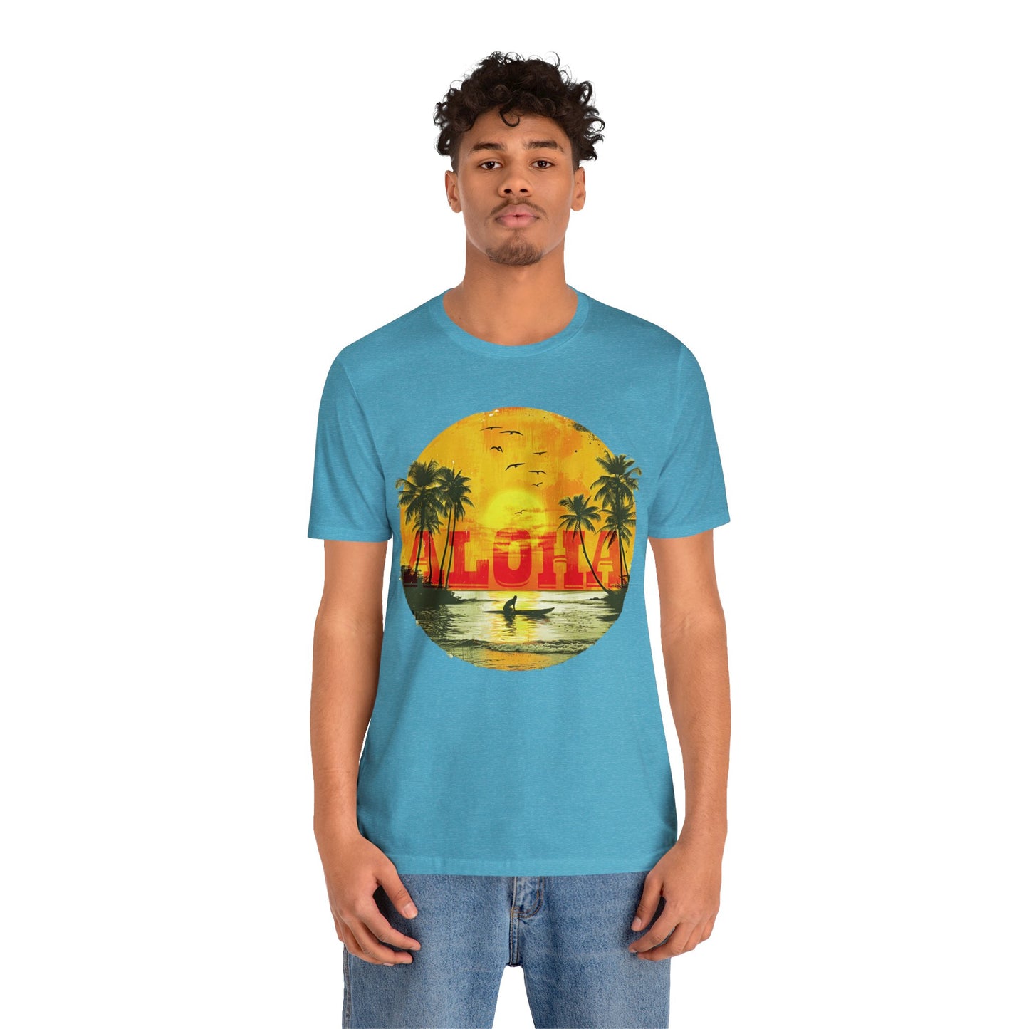 Aloha sunset Unisex Jersey Short Sleeve Tee