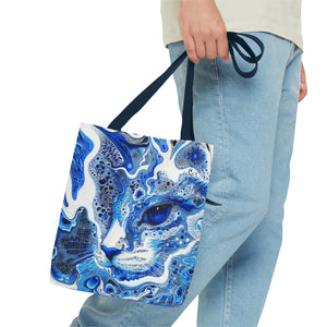 Abstract cat Tote Bag