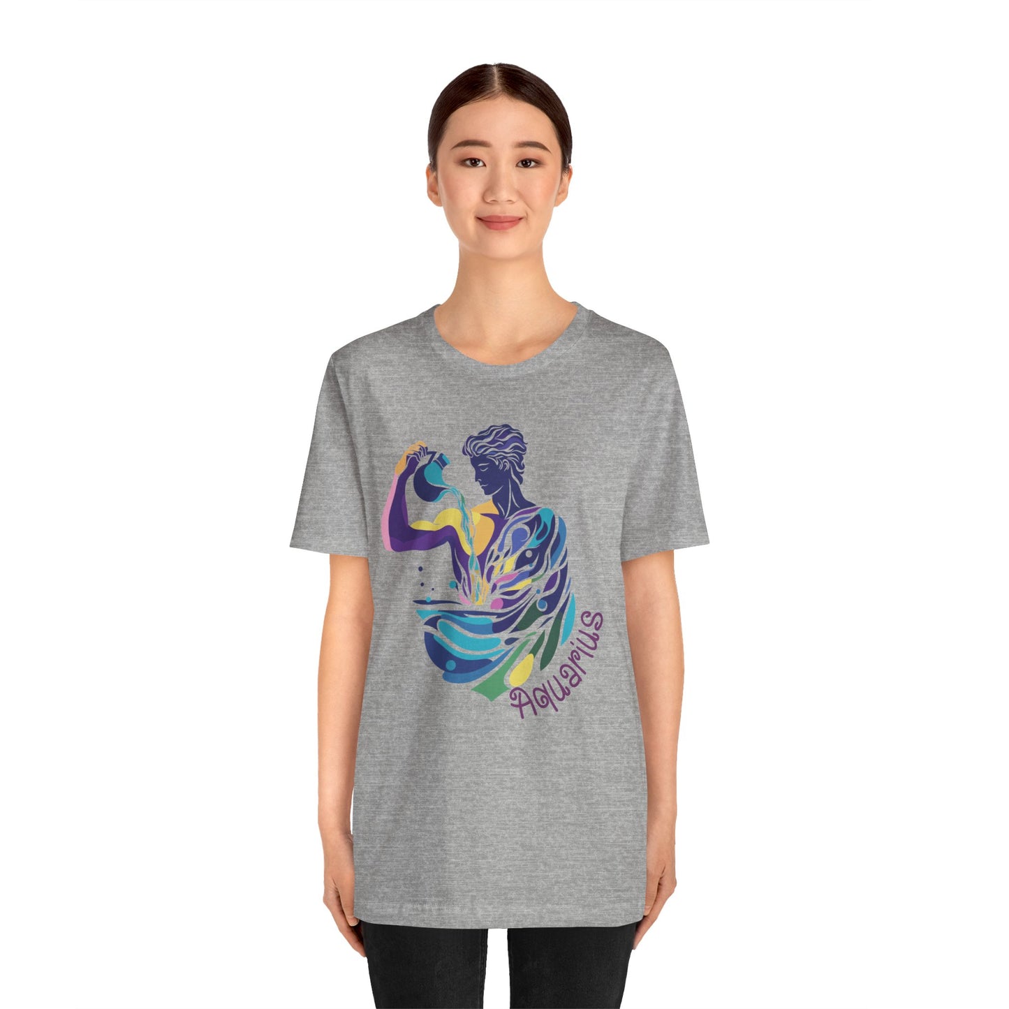 Aquarius Unisex Jersey Short Sleeve Tee