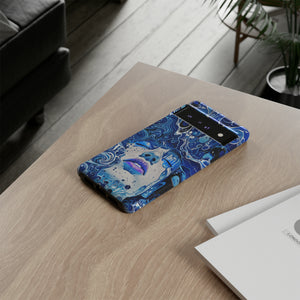 Phone Case, underwater design, Artistic design, Tough Case, Colorful whimsical water fantasy design, iPhone 15, 14, 13, 12, 11, Samsung, Pixel