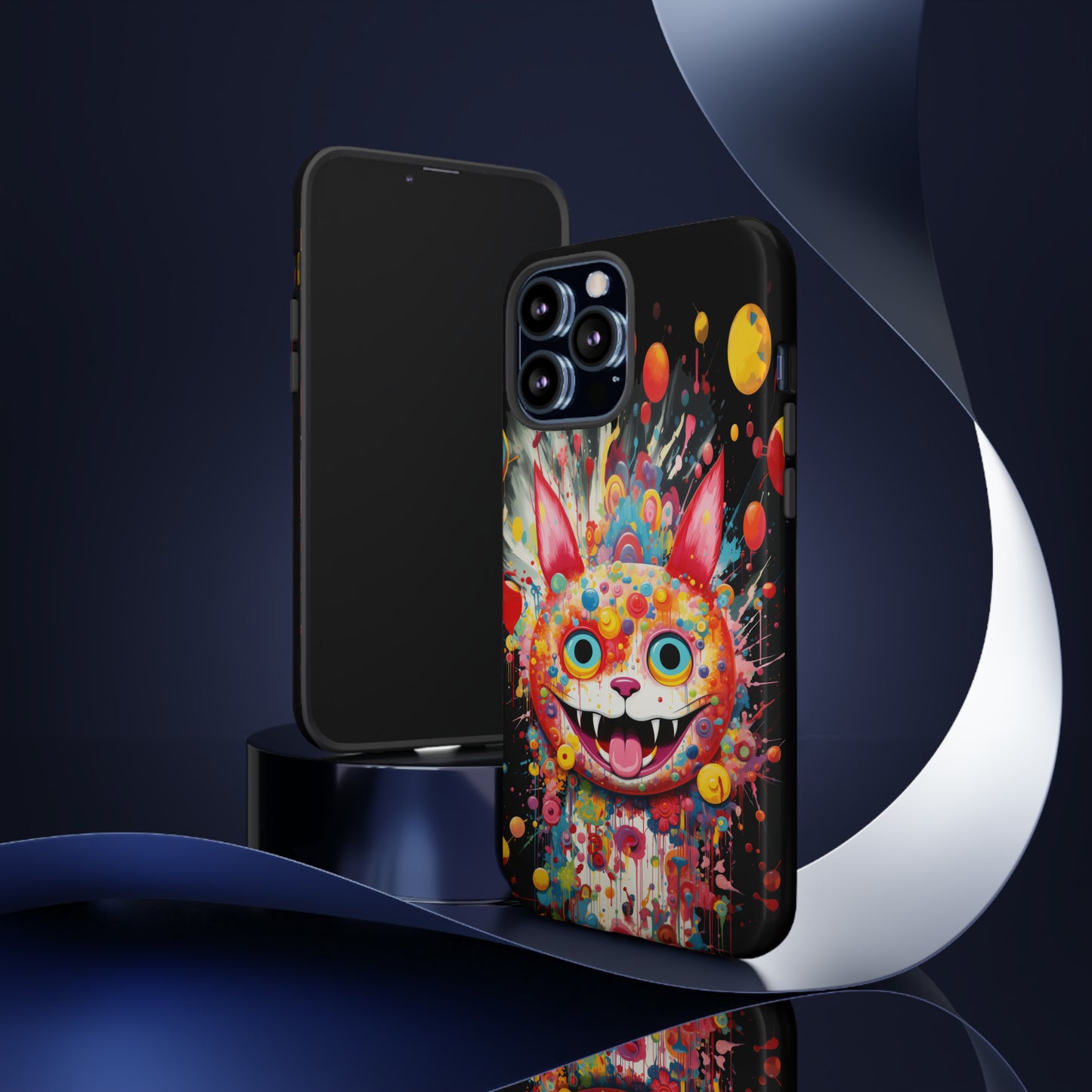 Colorful Cat Tough Cases