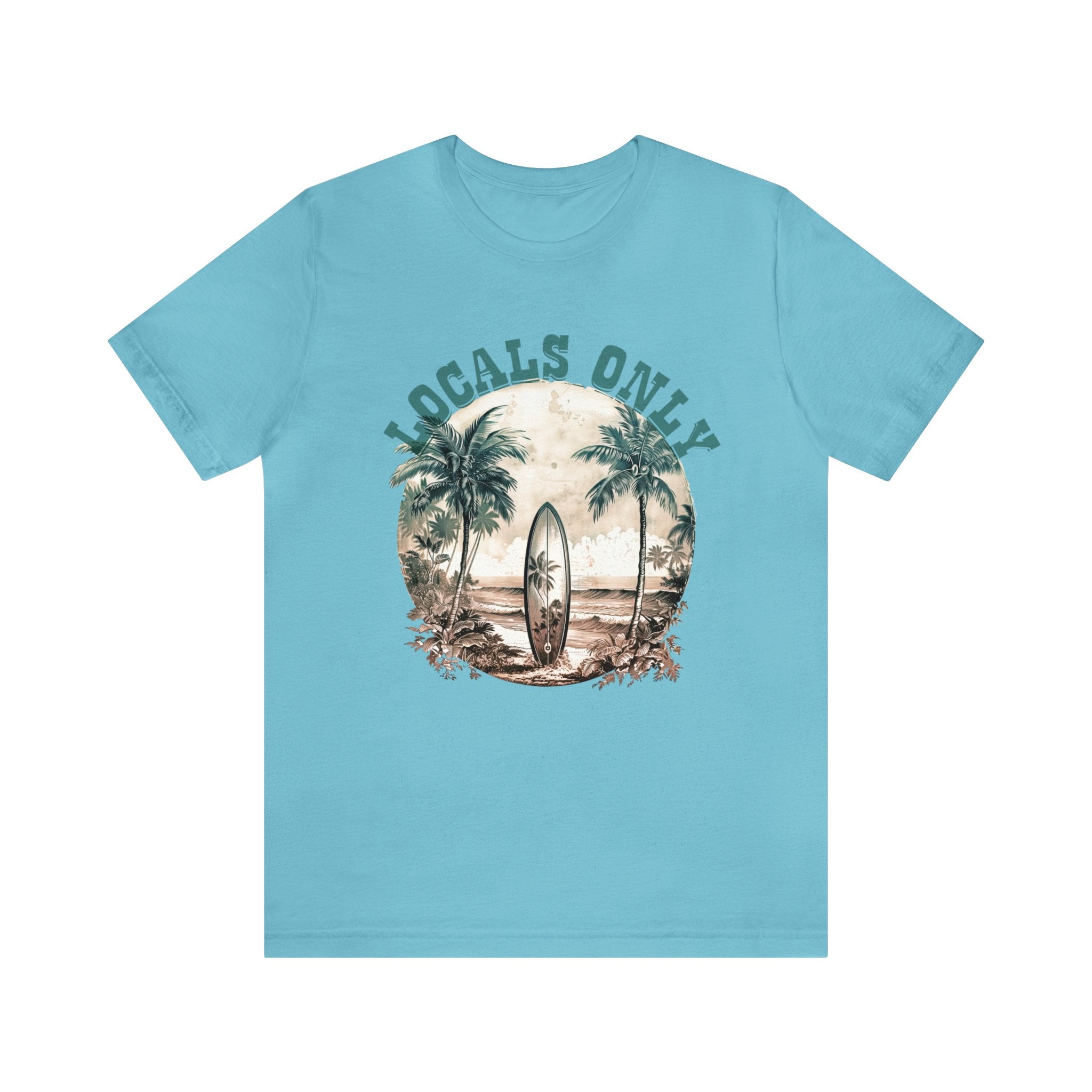 Vintage style Locals only Unisex Jersey Short Sleeve Tee