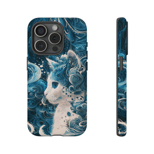 Aqua cat Tough Cases