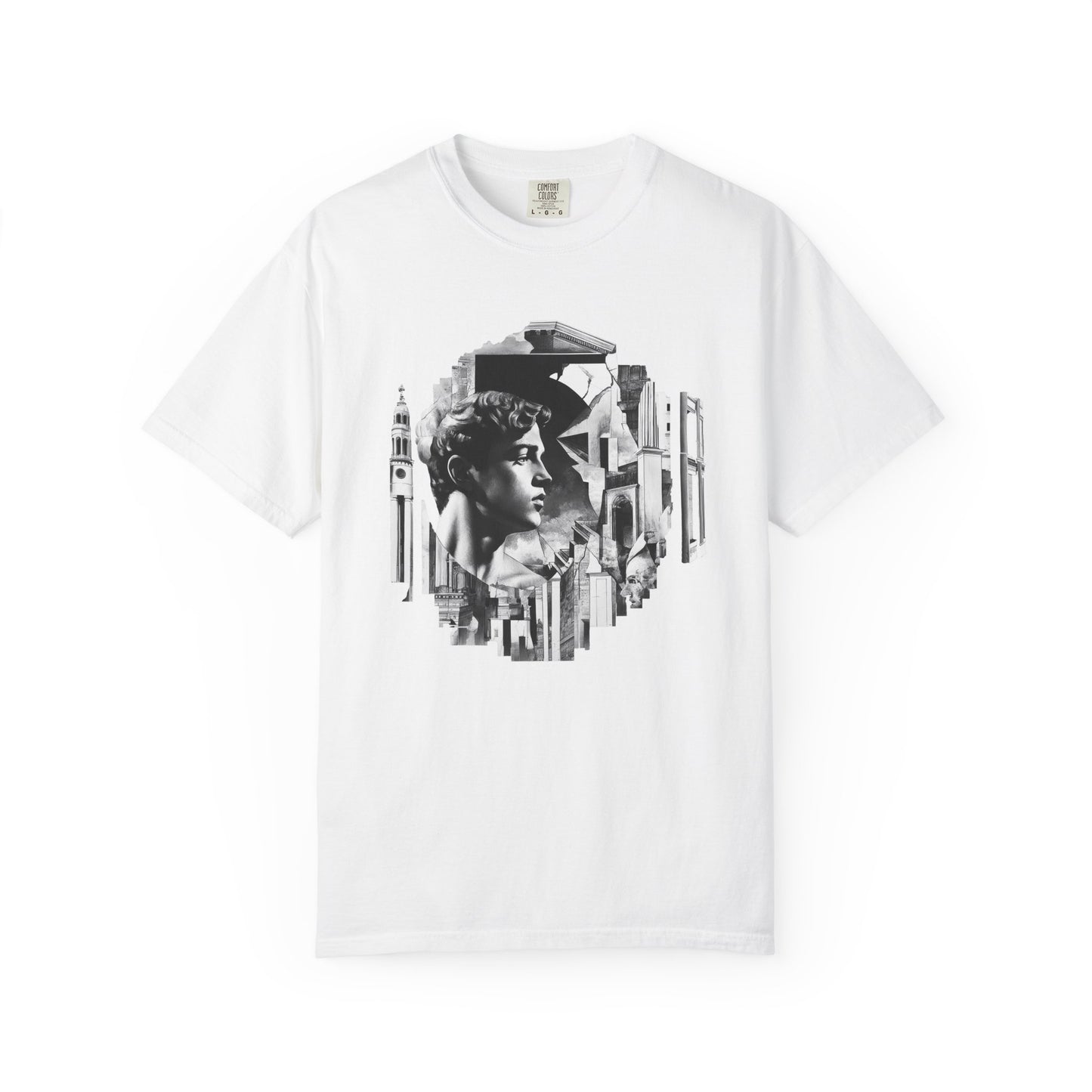 Fractured Classic Artistic Unisex Garment-Dyed T-Shirt - Urban Insights Design
