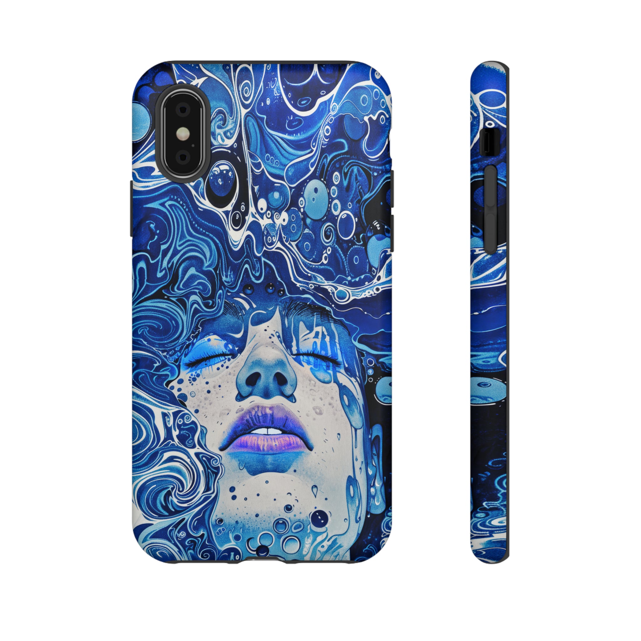 Phone Case, underwater design, Artistic design, Tough Case, Colorful whimsical water fantasy design, iPhone 15, 14, 13, 12, 11, Samsung, Pixel