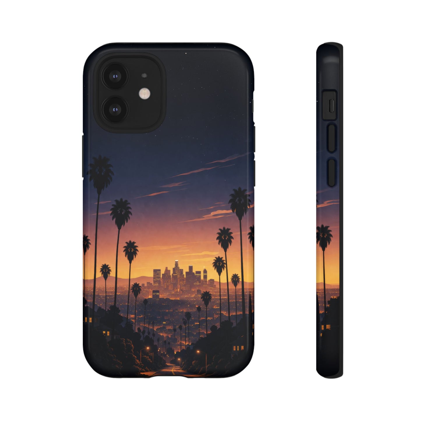Los Angeles at Sunset Phone Case — Los Angeles Skyline Protective Case