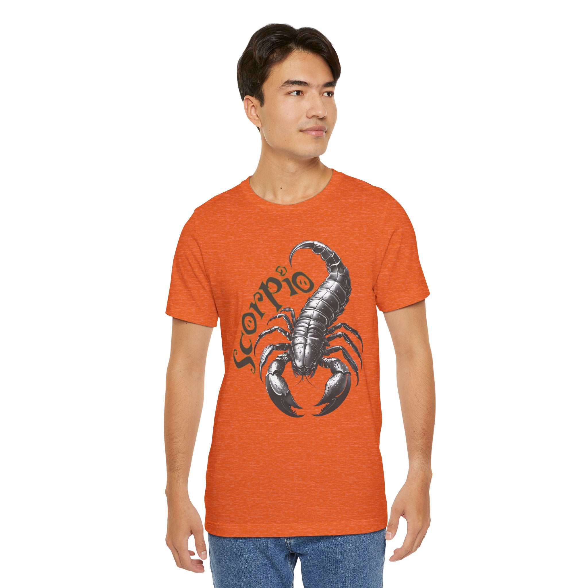 Scorpio Black & white Unisex Jersey Short Sleeve Tee