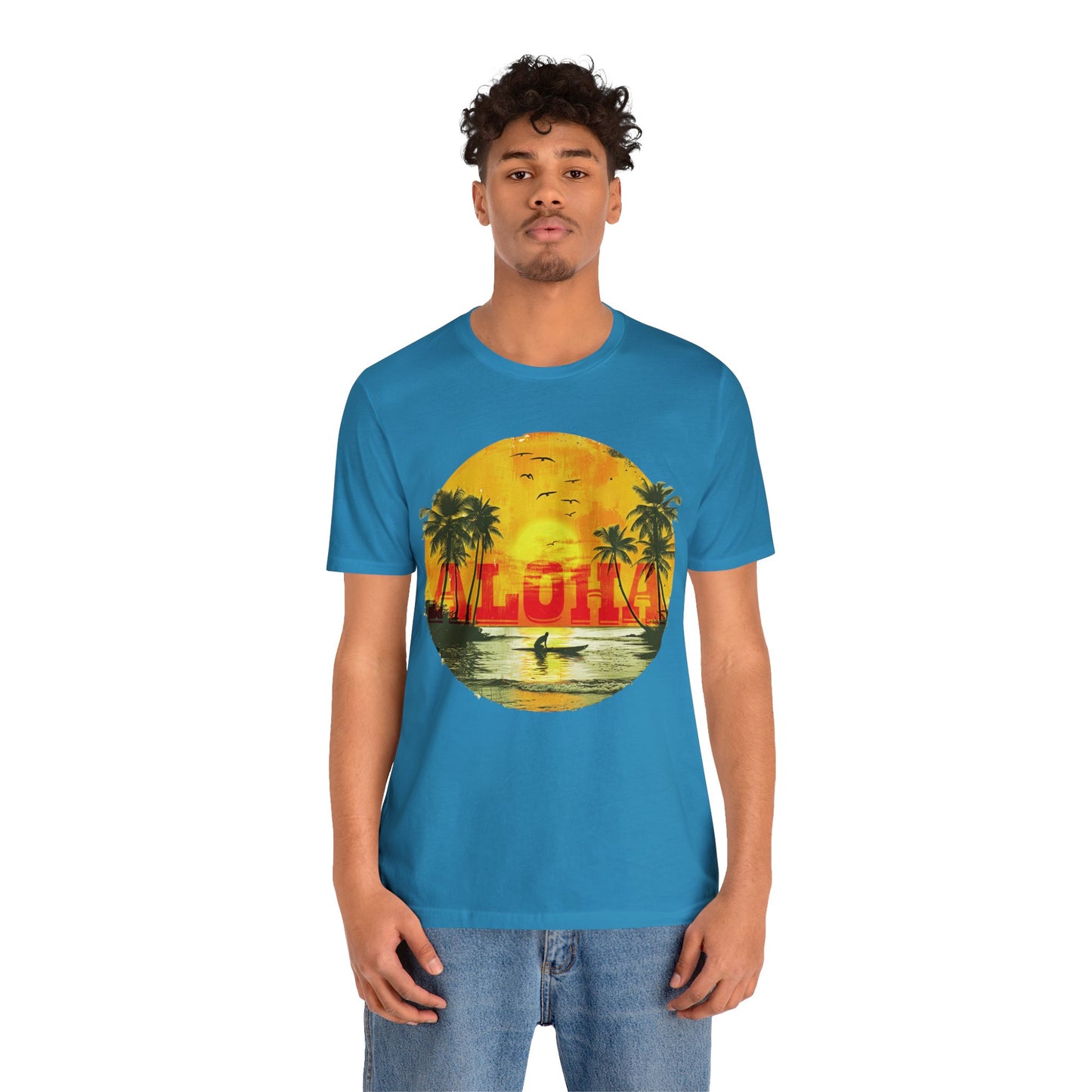Aloha sunset Unisex Jersey Short Sleeve Tee