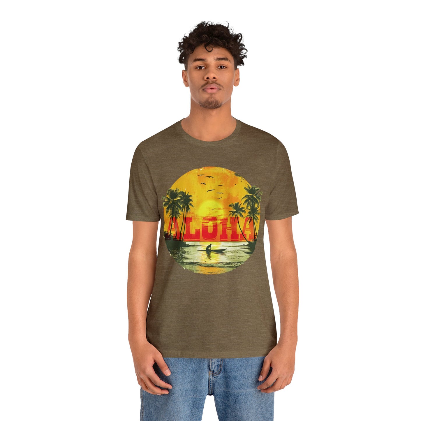 Aloha sunset Unisex Jersey Short Sleeve Tee
