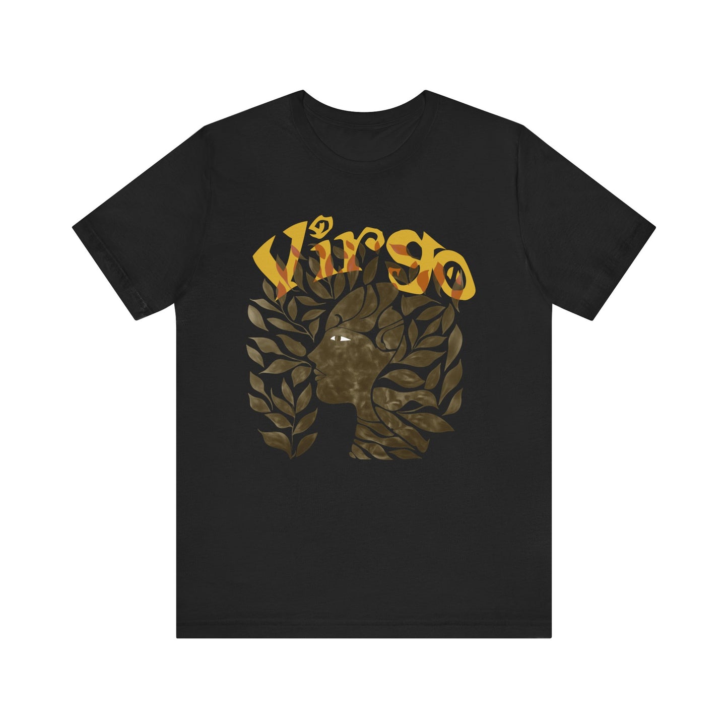 Virgo bronze graphic Unisex Jersey Short Sleeve Tee