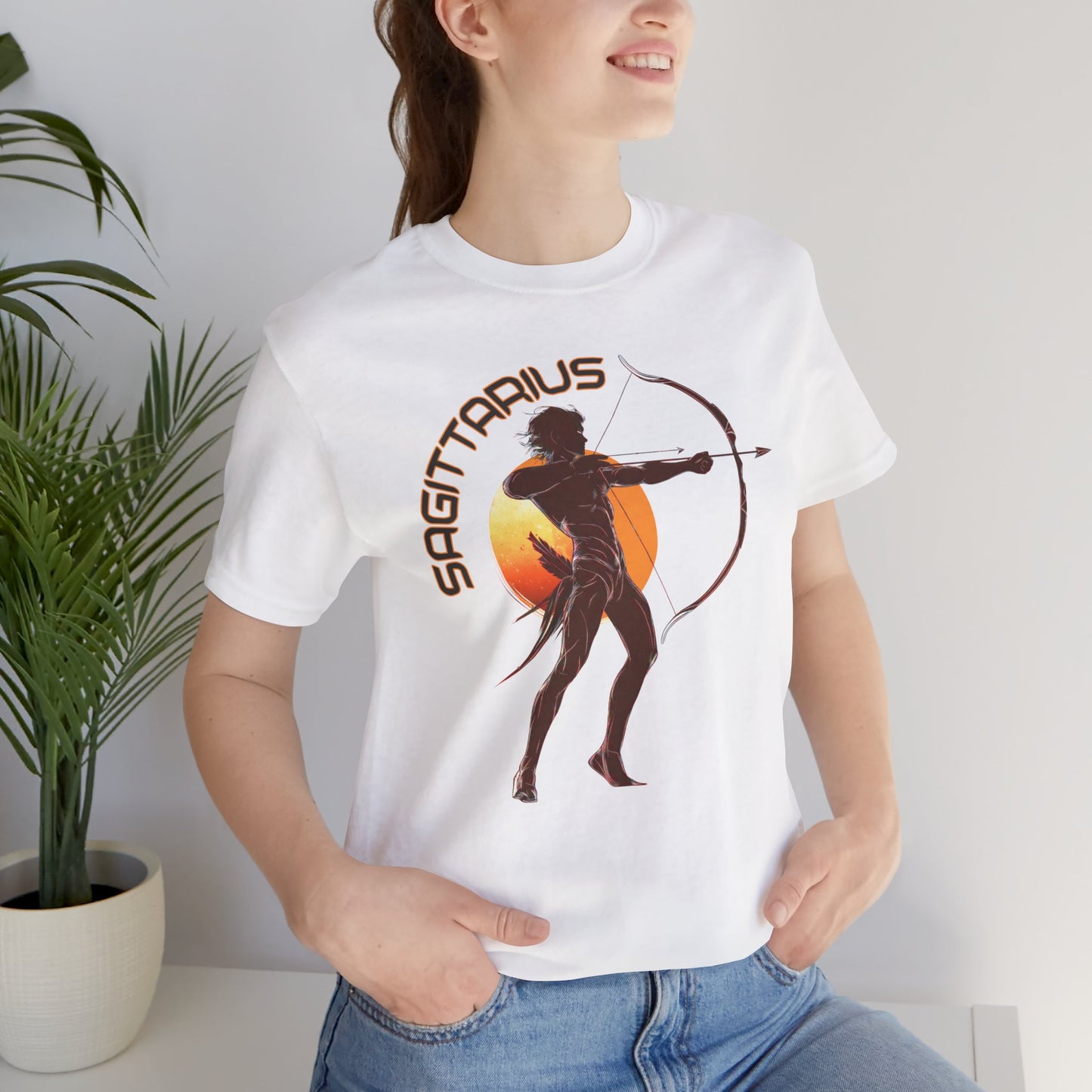 Sagittarius Unisex Jersey Short Sleeve Tee