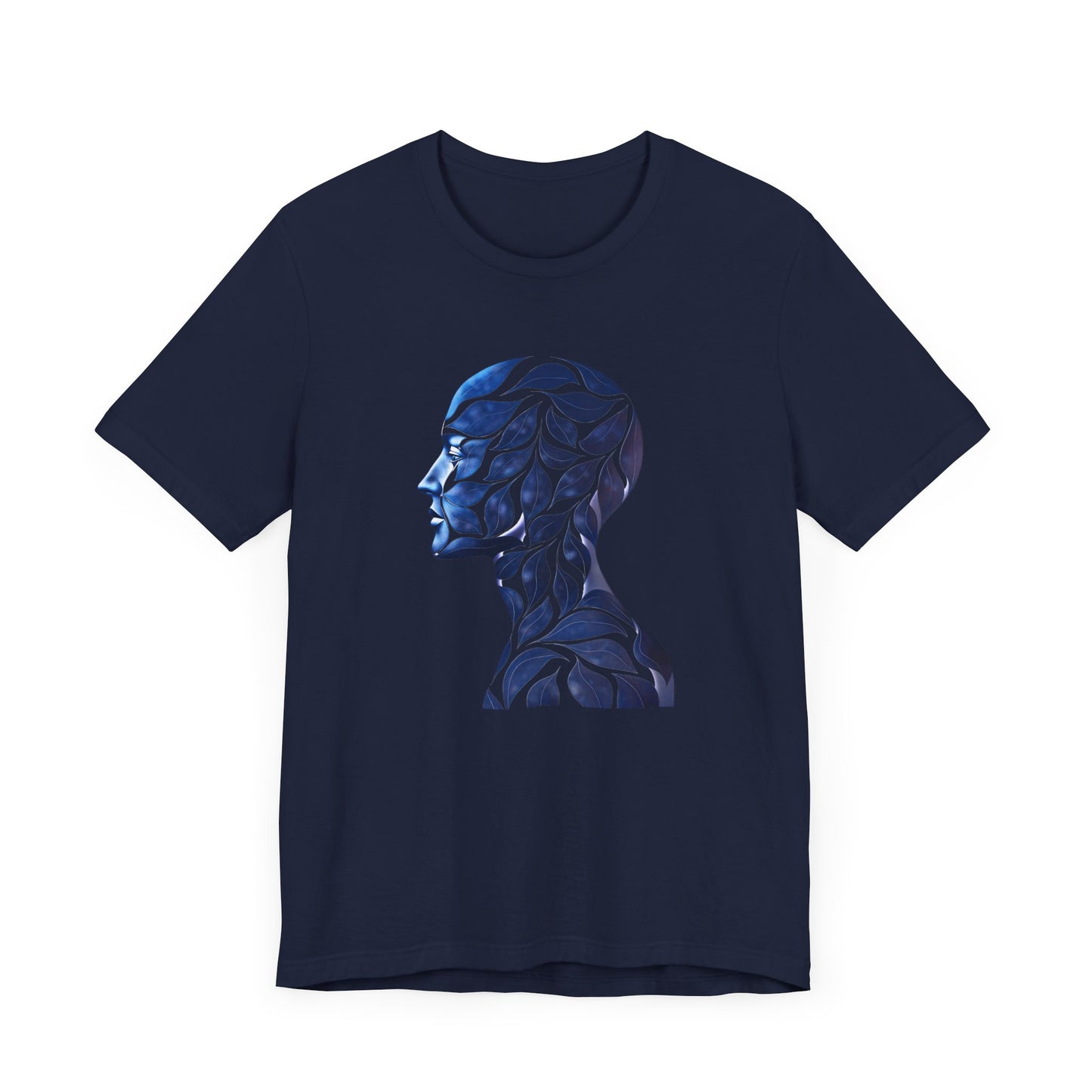 Artistic Profile Tee, Unisex Graphic T-Shirt, Unique Casual Wear, Gift for Art Lovers, Summer Wardrobe Essential