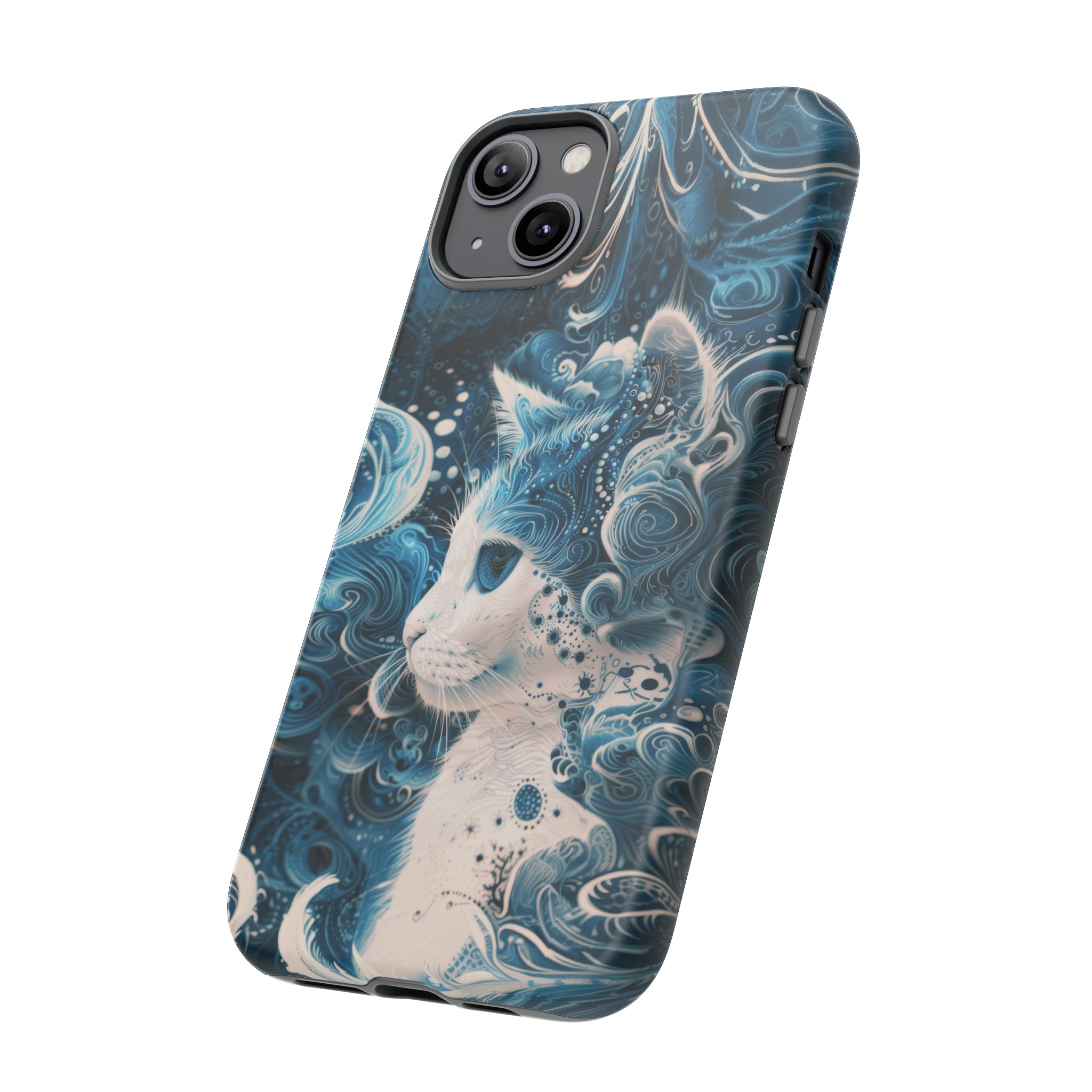 Aqua cat Tough Cases