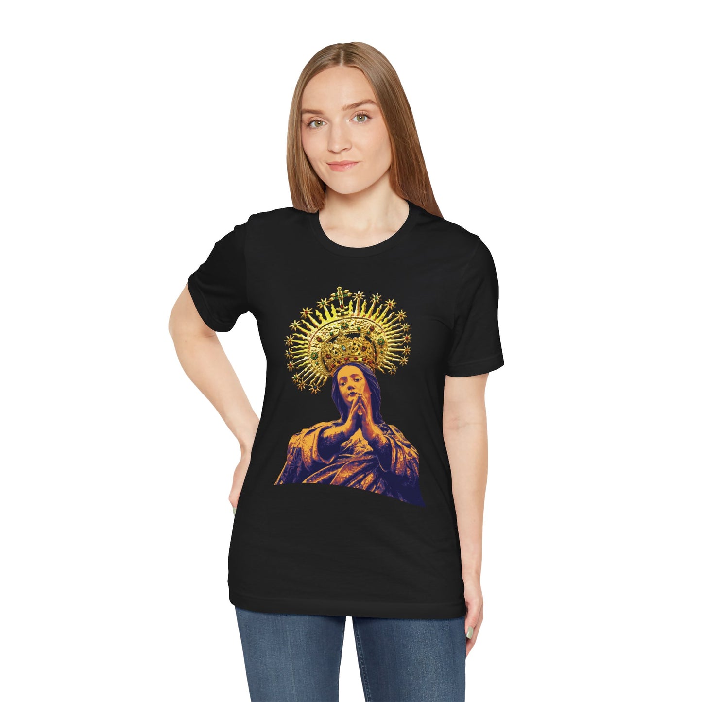 Faith-Inspired Unisex Jersey Tee with Holy Design