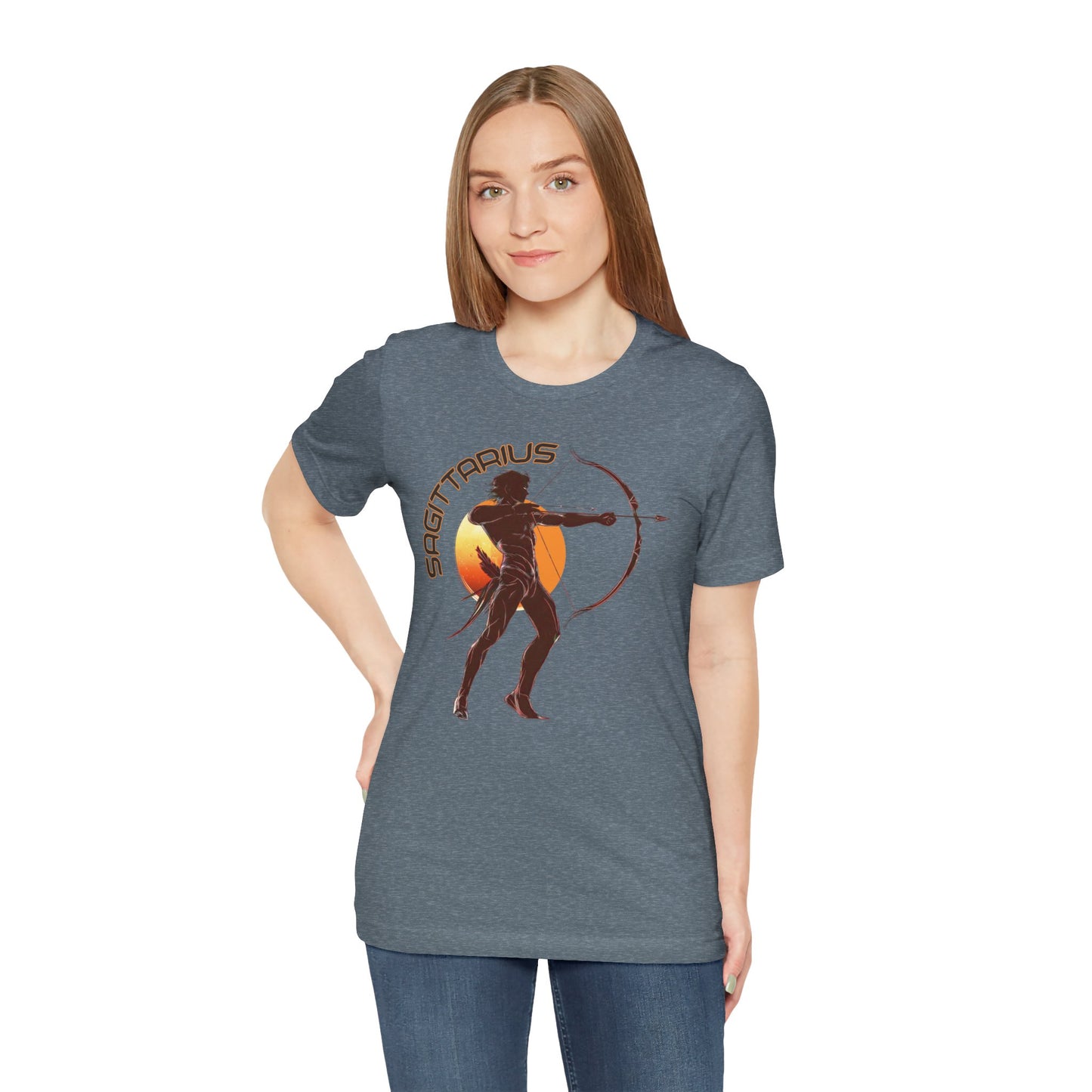 Sagittarius Unisex Jersey Short Sleeve Tee