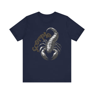 Scorpio Black & white Unisex Jersey Short Sleeve Tee
