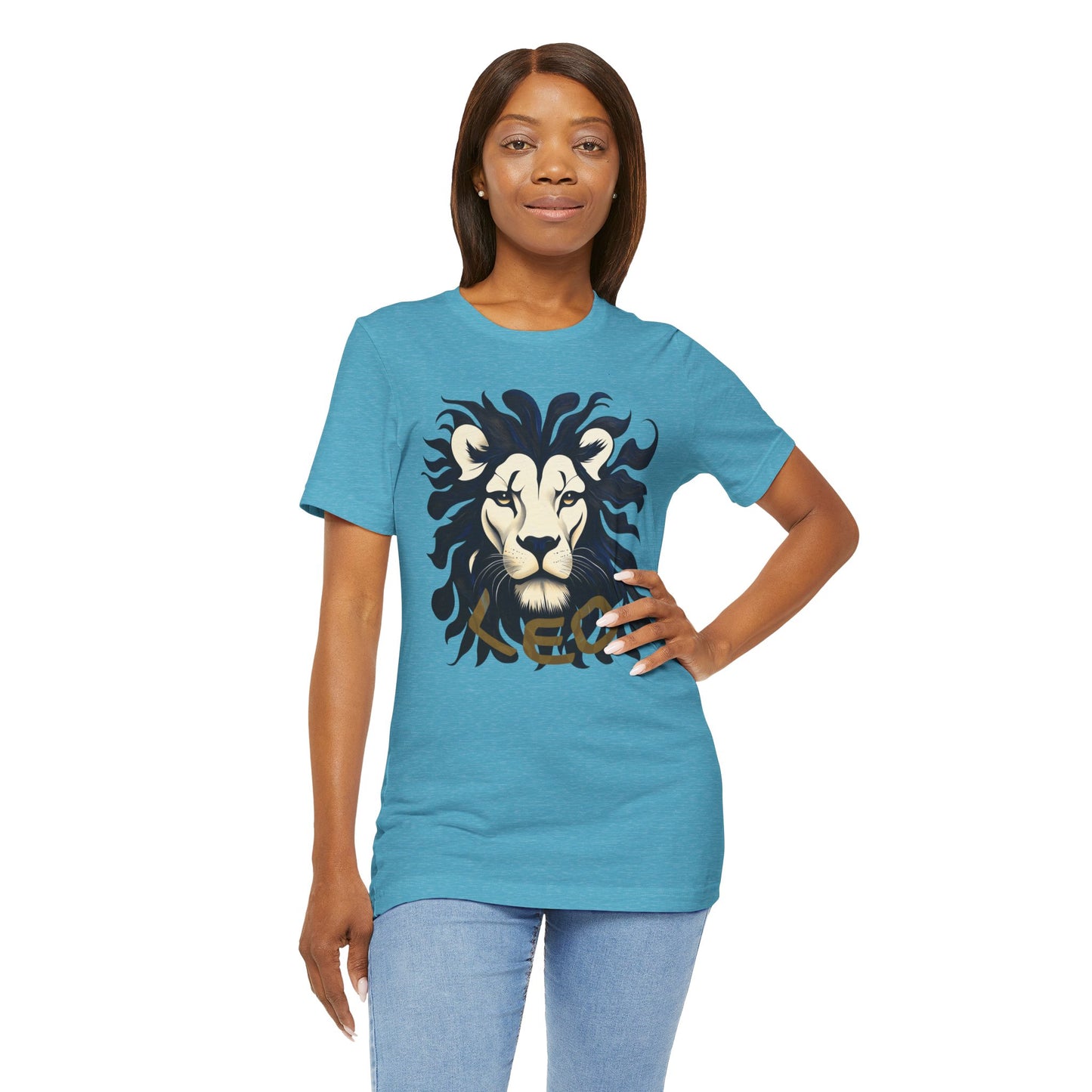 Leo Unisex Jersey Short Sleeve Tee