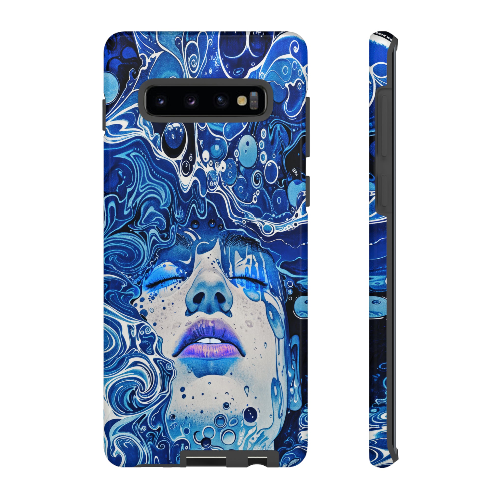 Phone Case, underwater design, Artistic design, Tough Case, Colorful whimsical water fantasy design, iPhone 15, 14, 13, 12, 11, Samsung, Pixel