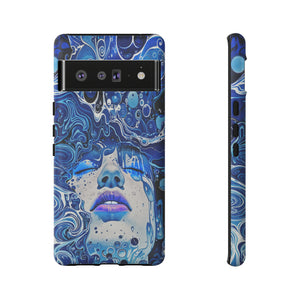 Phone Case, underwater design, Artistic design, Tough Case, Colorful whimsical water fantasy design, iPhone 15, 14, 13, 12, 11, Samsung, Pixel