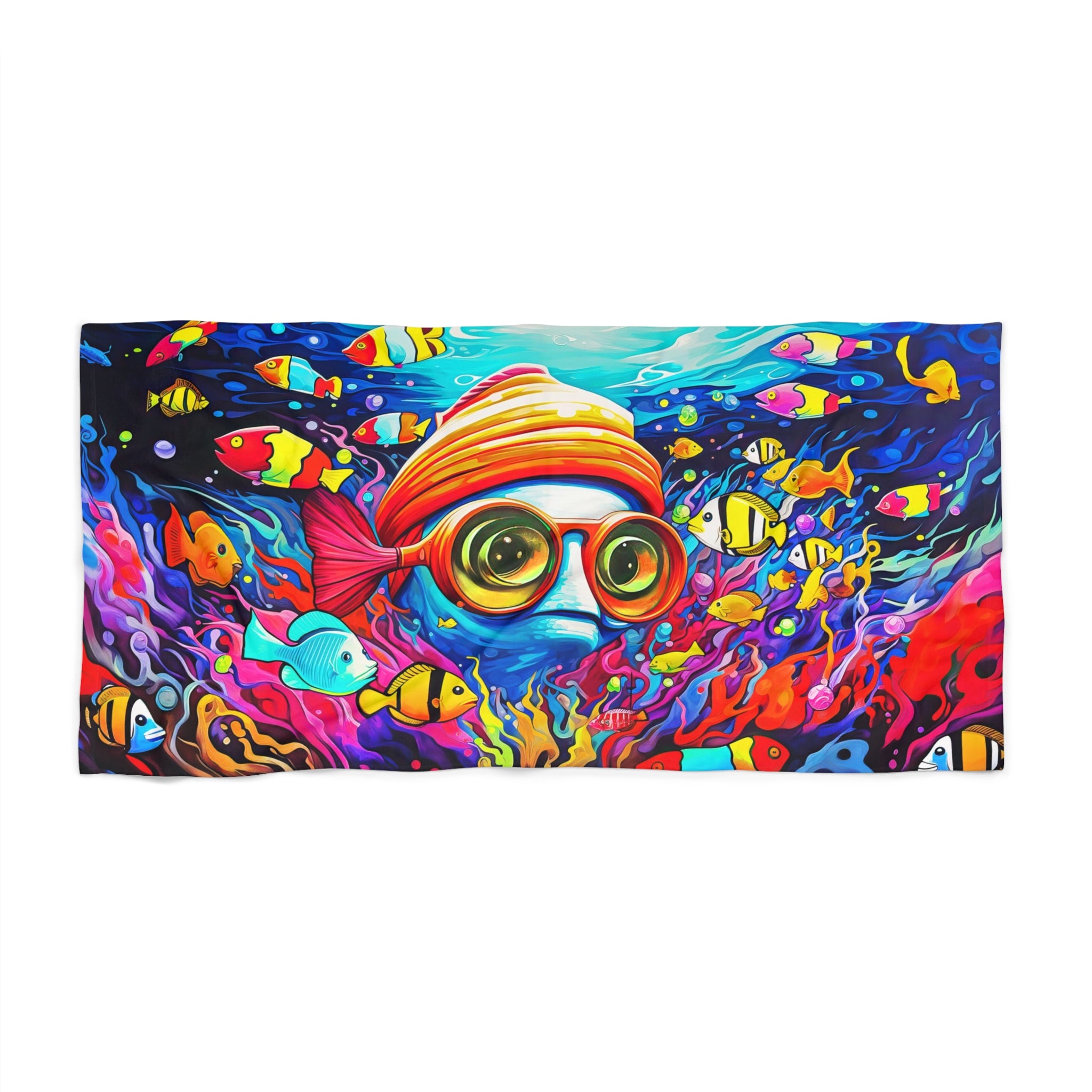 Fishy Friends Beach Towel