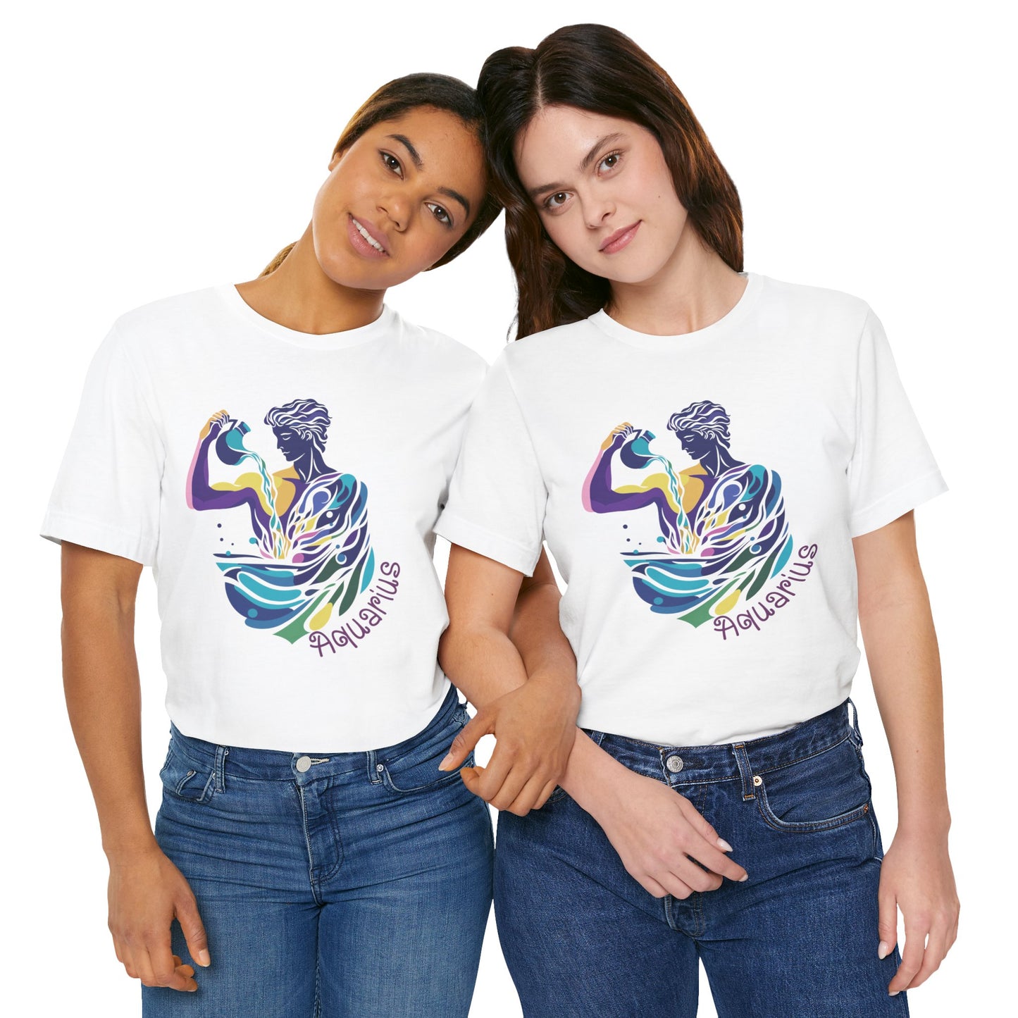 Aquarius Unisex Jersey Short Sleeve Tee