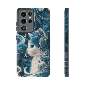 Aqua cat Tough Cases