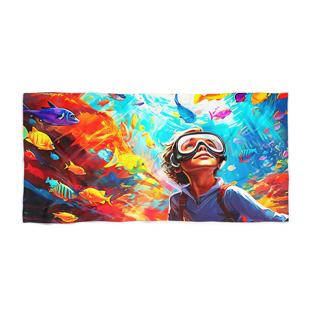 Seabed Soiree Beach Towel