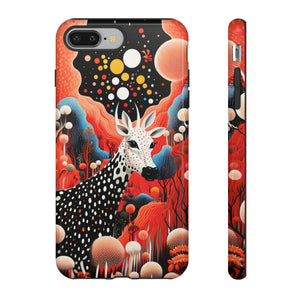 Spotted Elk in the rainbow forest Tough Cases