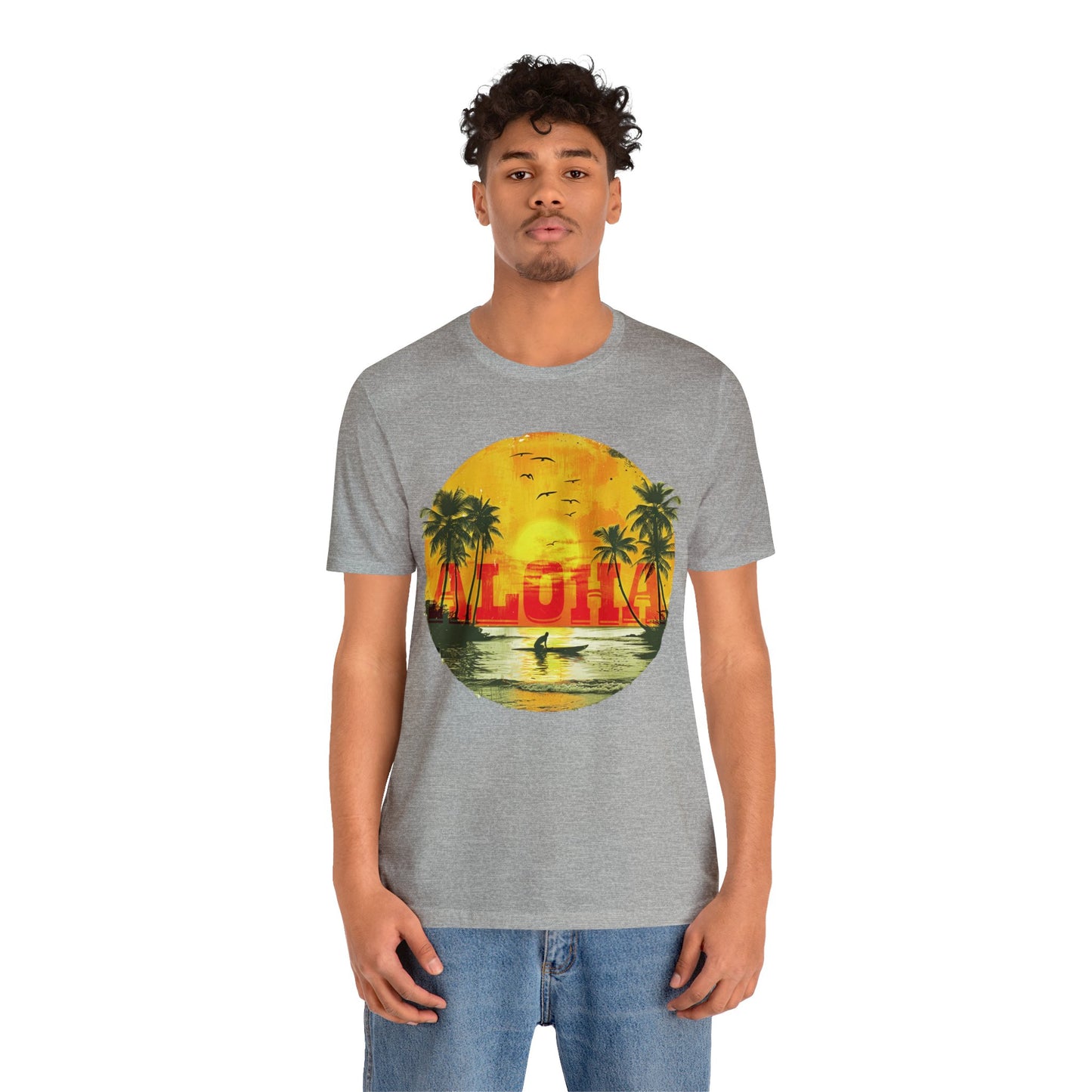 Aloha sunset Unisex Jersey Short Sleeve Tee