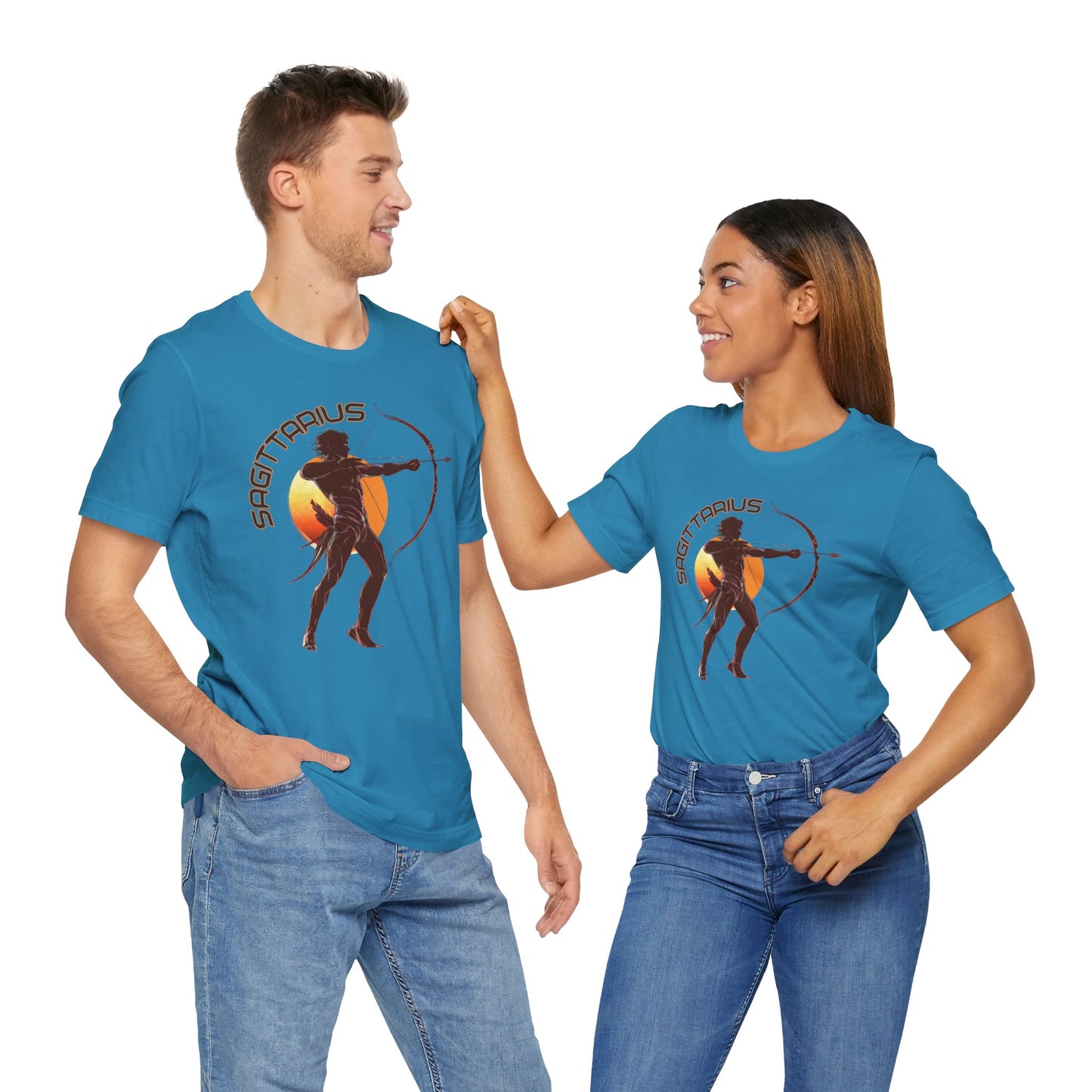 Sagittarius Unisex Jersey Short Sleeve Tee
