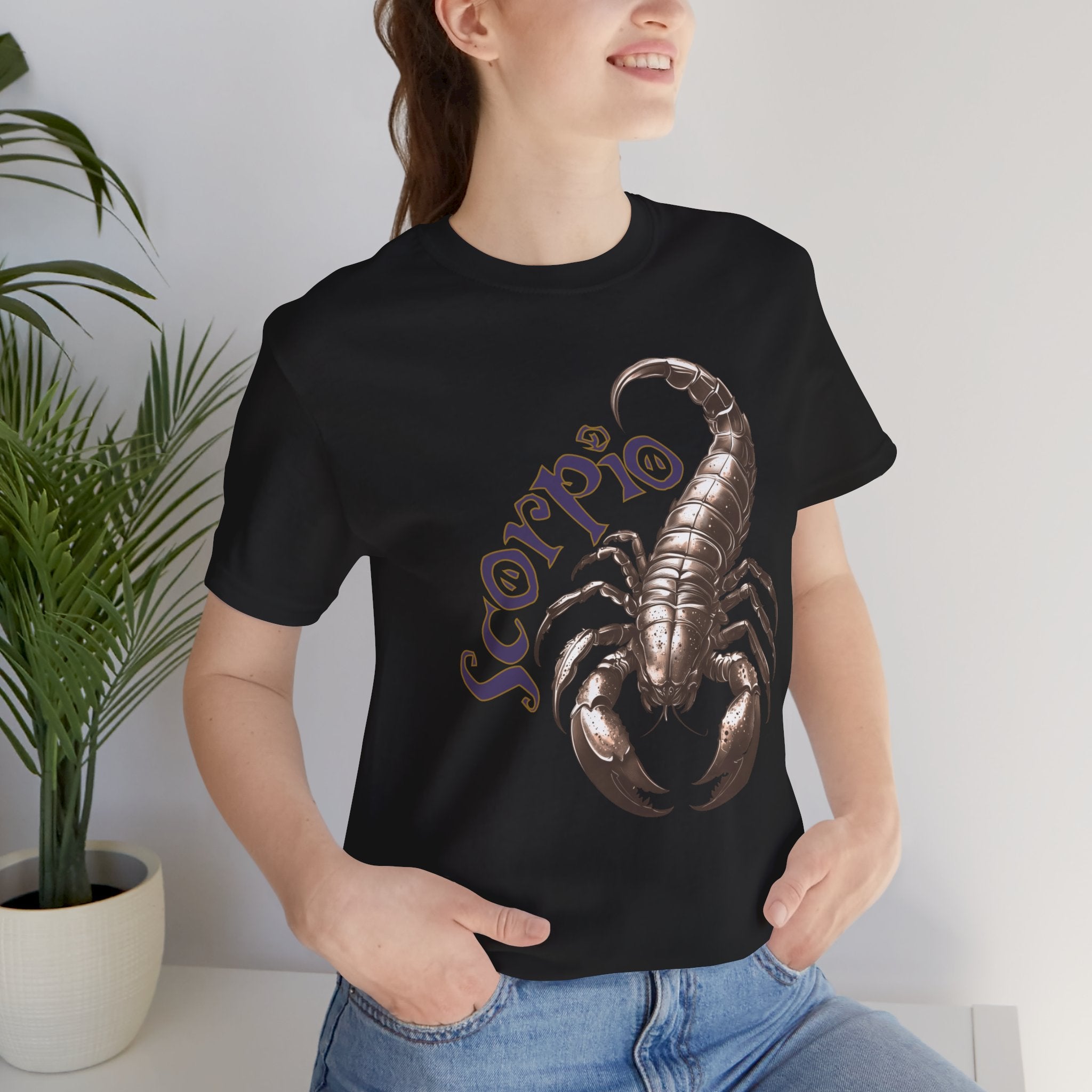 Scorpio Bronze graphic Unisex Jersey Short Sleeve Tee