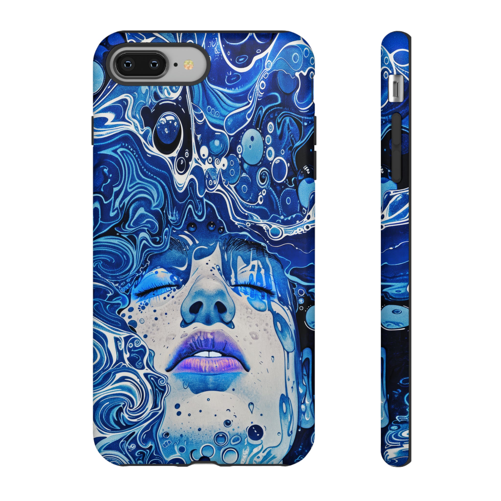 Phone Case, underwater design, Artistic design, Tough Case, Colorful whimsical water fantasy design, iPhone 15, 14, 13, 12, 11, Samsung, Pixel