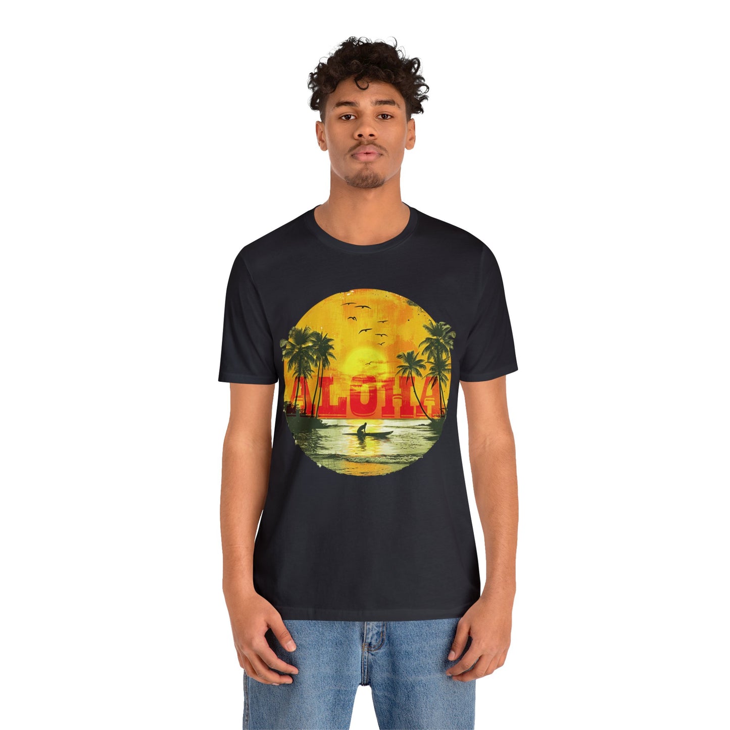 Aloha sunset Unisex Jersey Short Sleeve Tee
