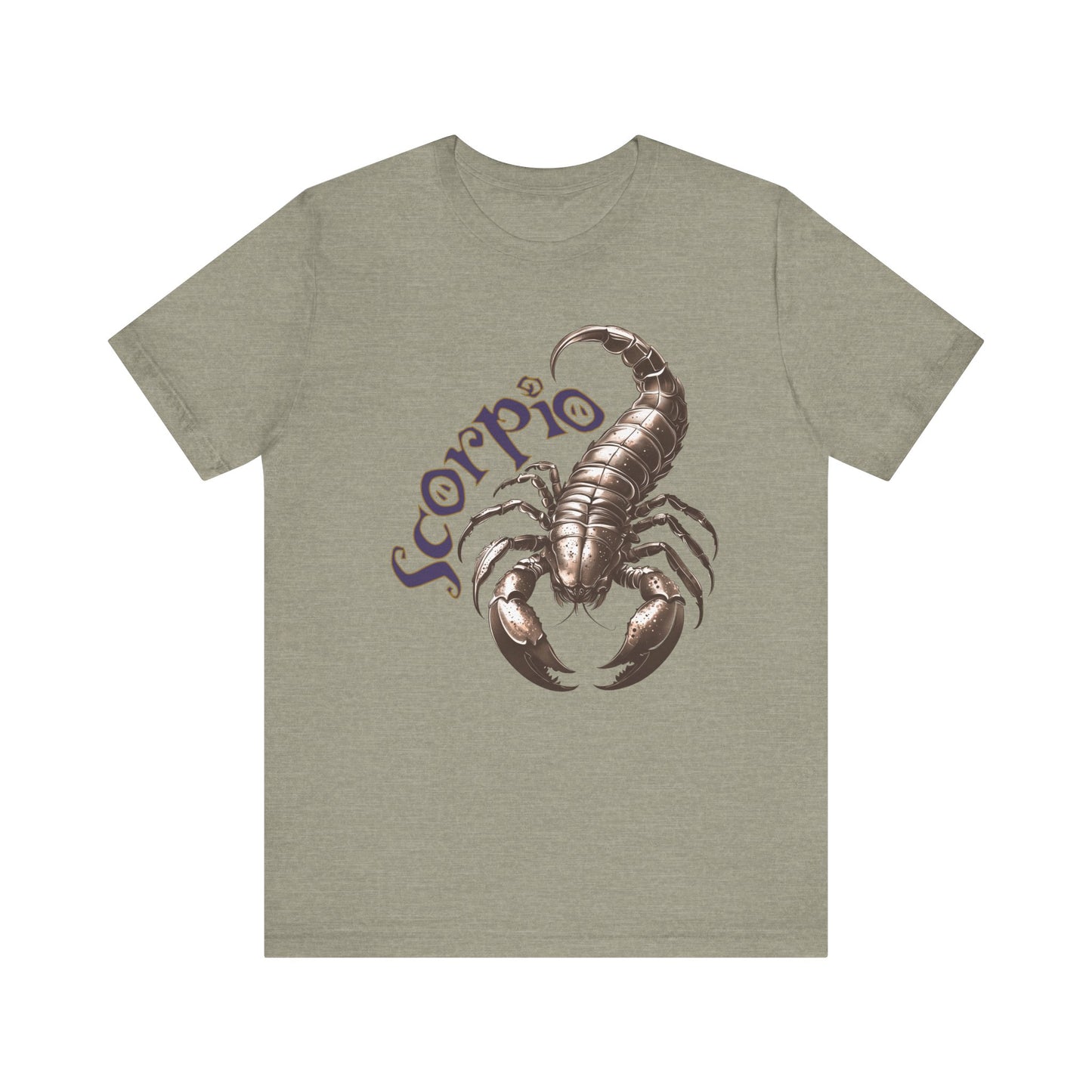 Scorpio Bronze graphic Unisex Jersey Short Sleeve Tee