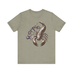 Scorpio Bronze graphic Unisex Jersey Short Sleeve Tee