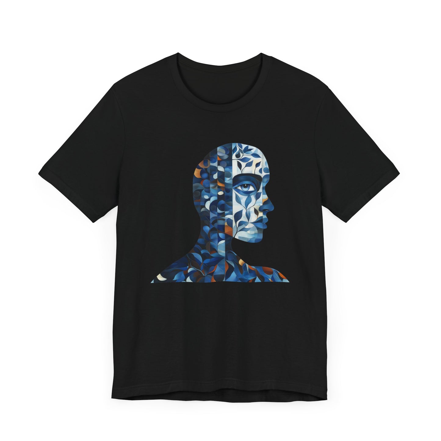 Dreamy Profile Art Unisex Short Sleeve Tee