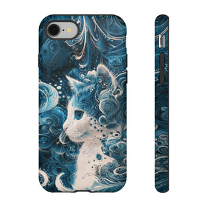 Aqua cat Tough Cases