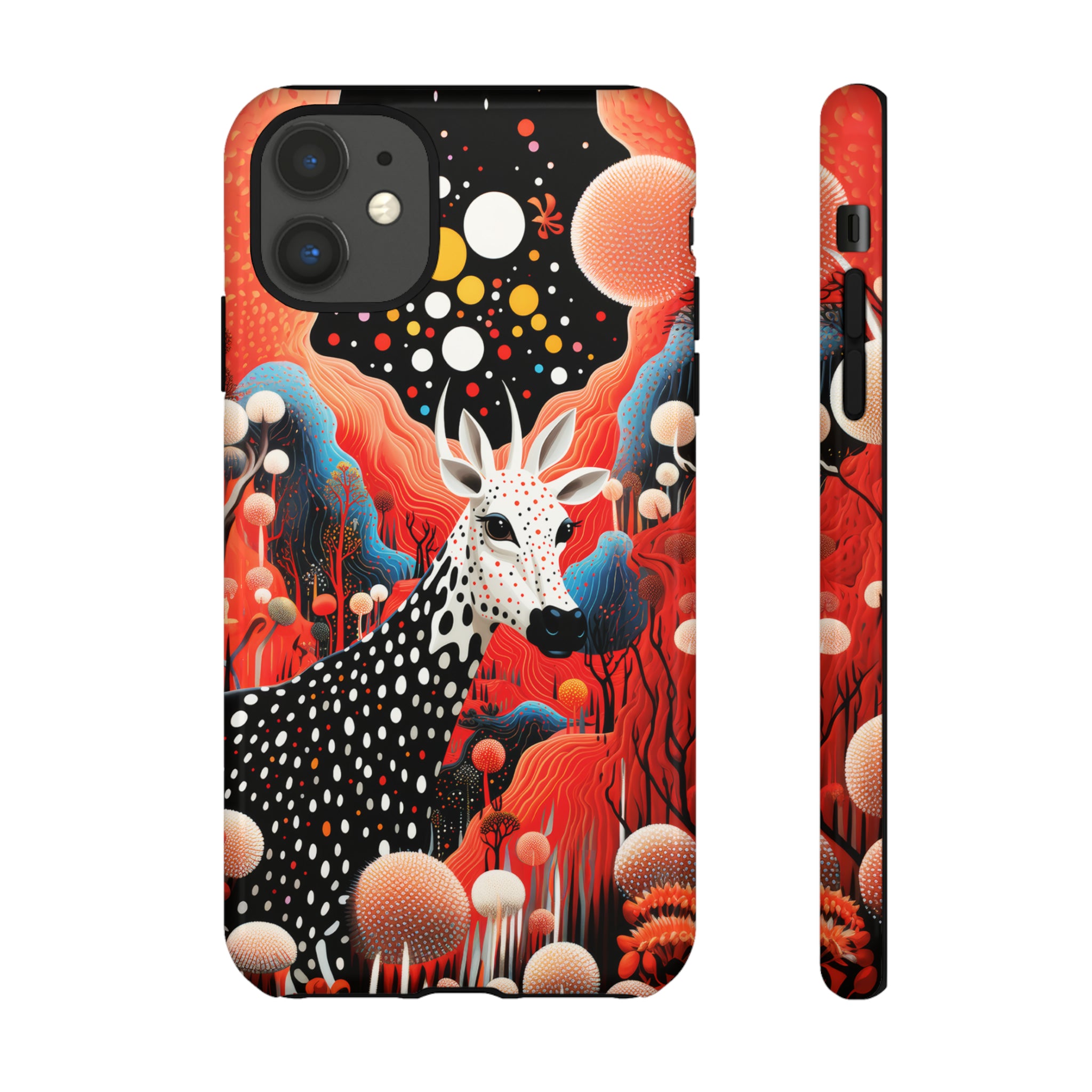 Spotted Elk in the rainbow forest Tough Cases