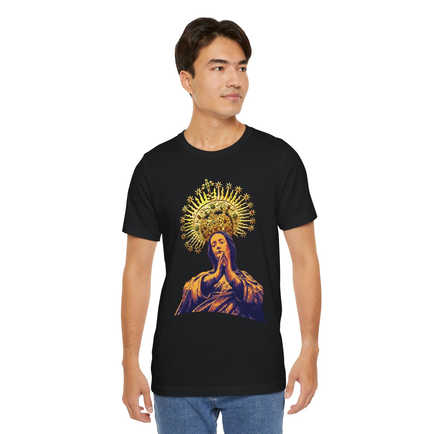 Faith-Inspired Unisex Jersey Tee with Holy Design